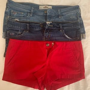 Hollister shorts bundle